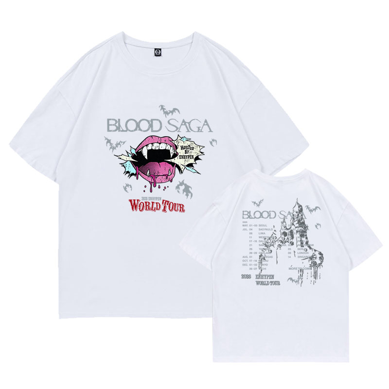 Retro Vintage Korean Fashion - 2026 Tour Concert Koreaanse Boy Band