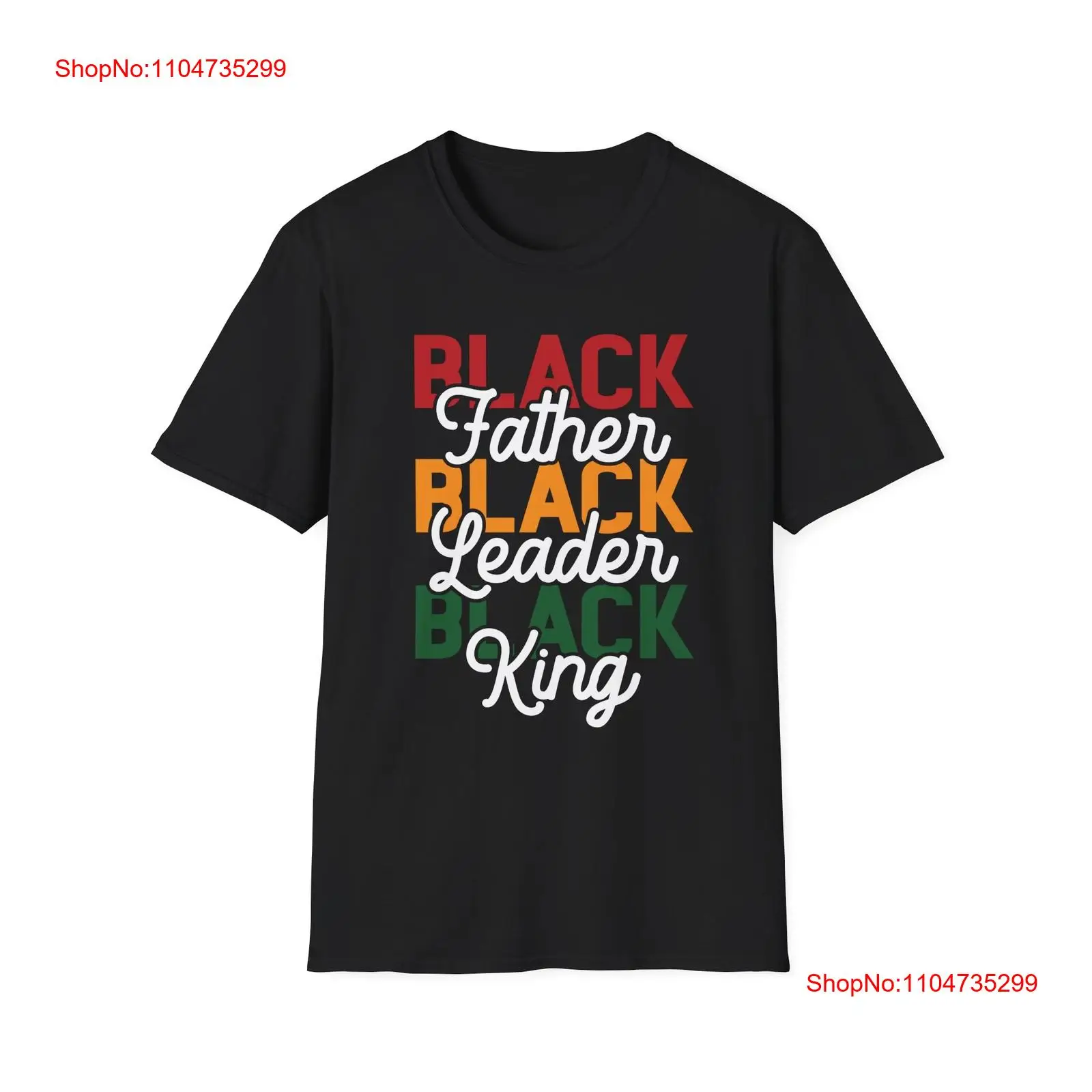 Vintage Fashion History - Zwarte geschiedenis maand vader t-shirt vintage