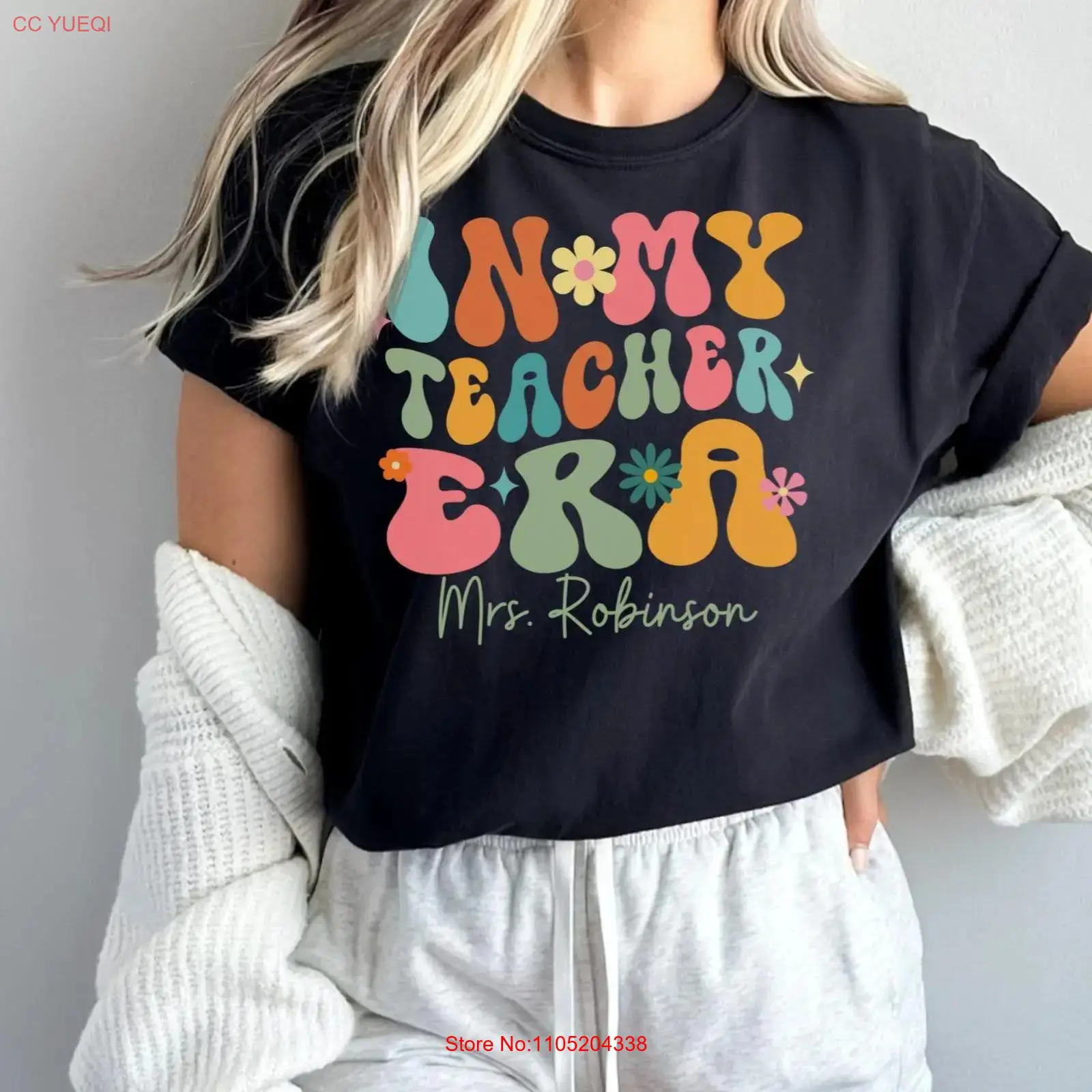 Vintage Fashion Eras - In mijn leraartijdperk T-shirt Trendy leuk