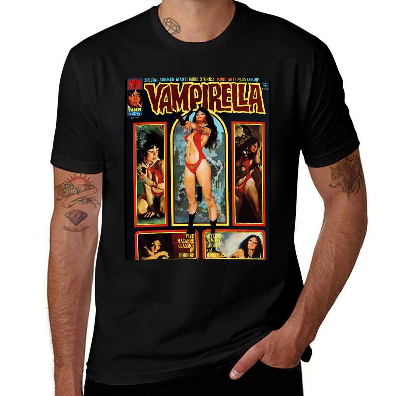 Vintage Fashion Magazine Covers - JA, EEN NIEUWE GEWELDIGE VINTAGE VAMPIRELLA