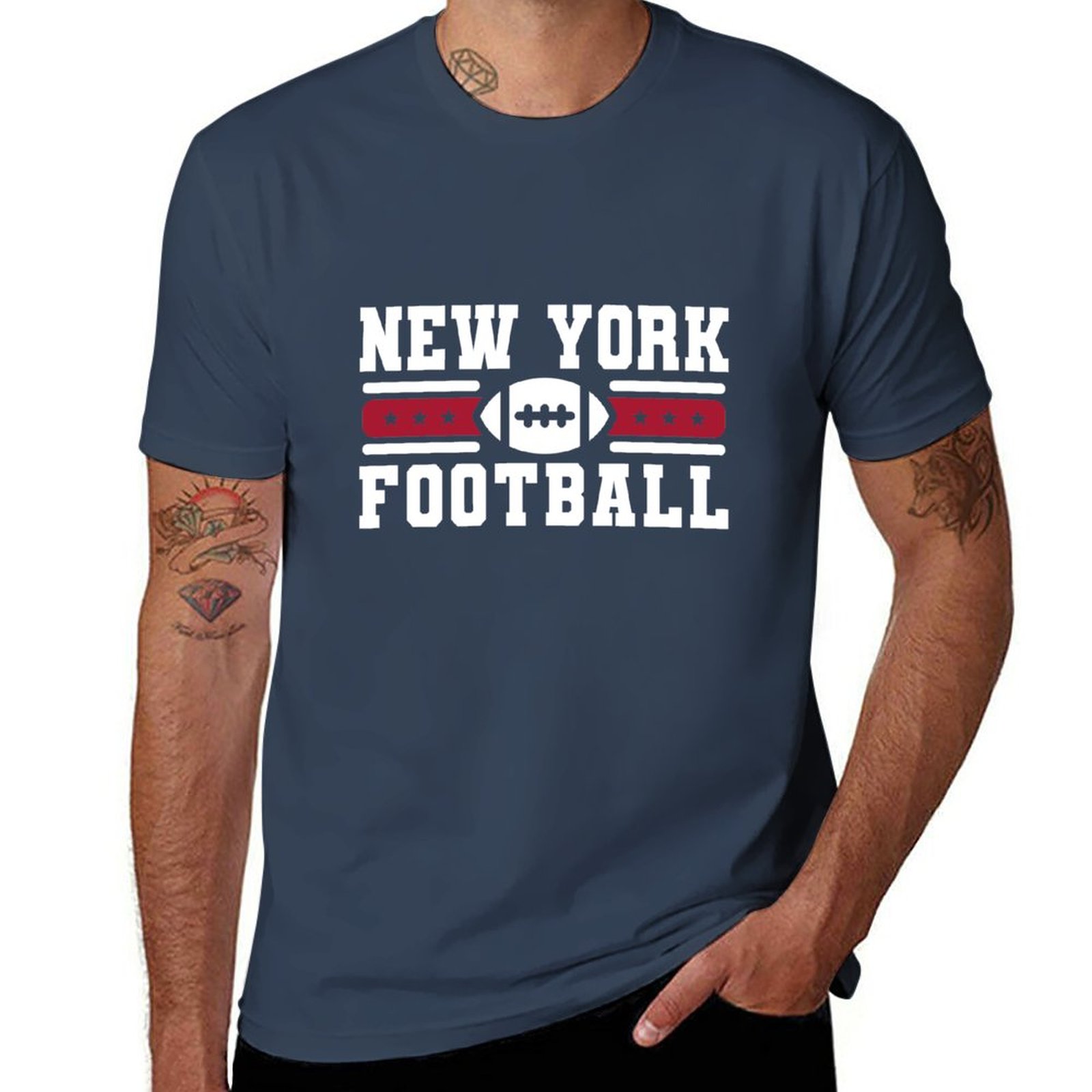 Vintage Fashion York - Nieuw New York Voetbalteam Ny Vintage
