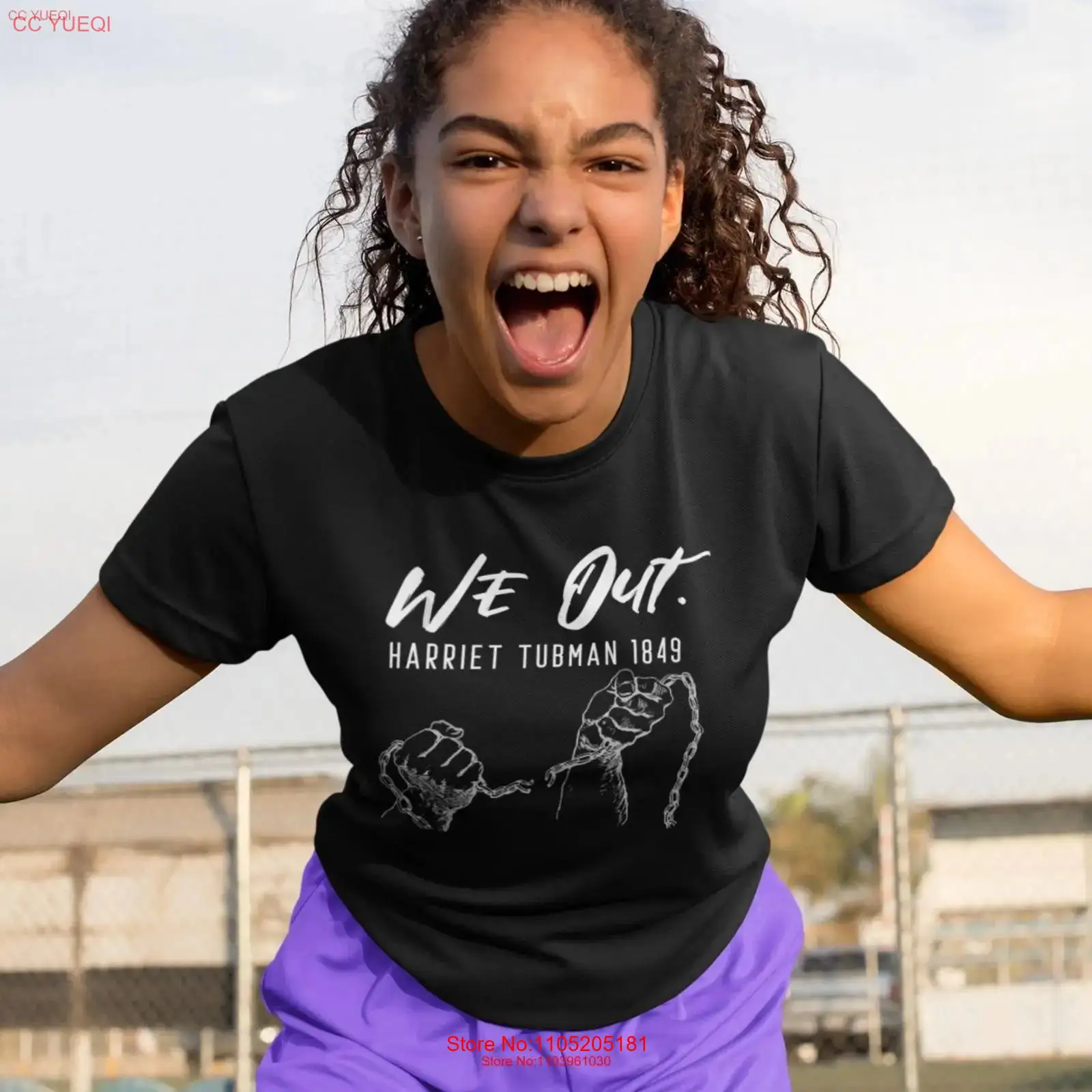 Vintage Fashion History - We Out Harriet Tubman met kettingen