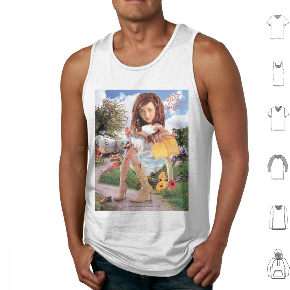 Vintage Fashion Magazine Covers - Mooie vrouwenposter tanktops vest mouwloos jaren