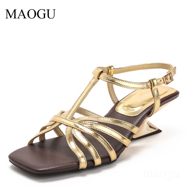 French Vintage Fashion - Maat 35-42 Dames Gladiator Sandalen Franse