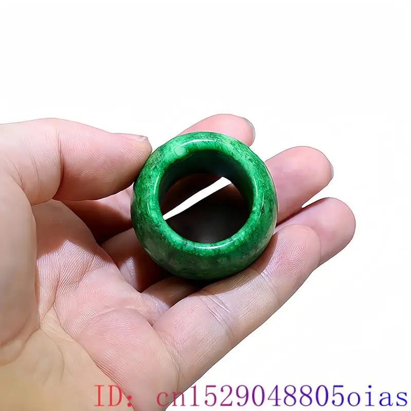 22Mm Groene Echte Jade Ringen  - Vintage Fashion Rings recensie en prijs