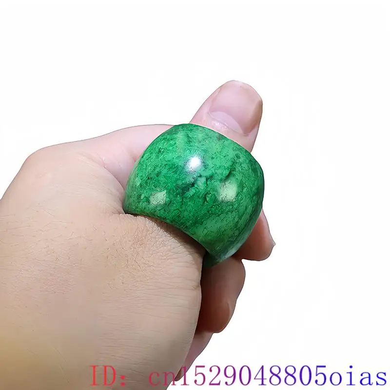 22Mm Groene Echte Jade Ringen  - Vintage Fashion Rings recensie en prijs
