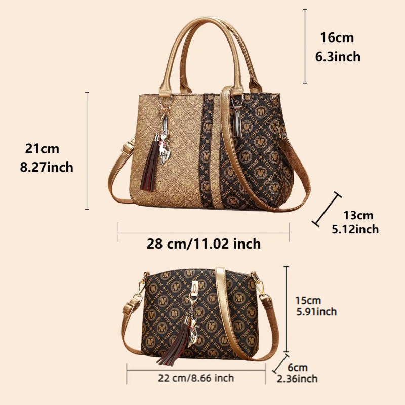 Dameshandtasset met schouderta - Vintage Zipper recensie en prijs