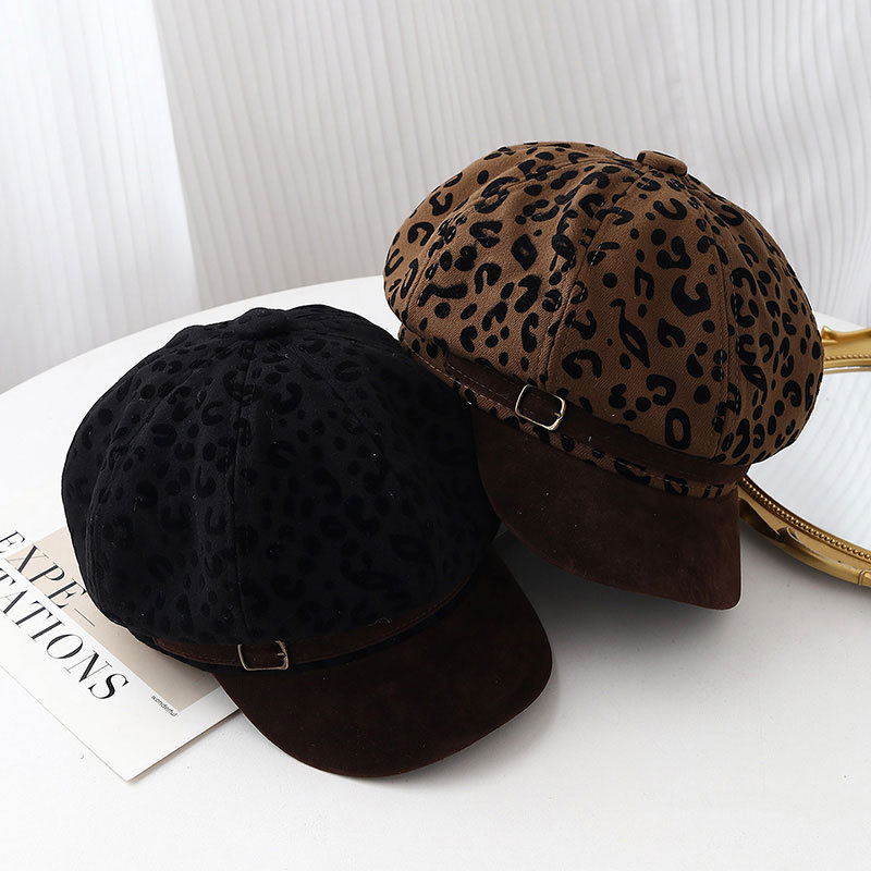 Retro luipaardprint brede rand - Vintage Fashion Hats recensie en prijs