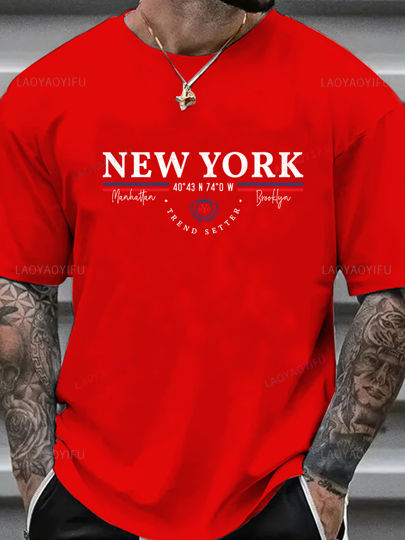 New York Letter Graphic Tee Un - Vintage Fashion York recensie en prijs