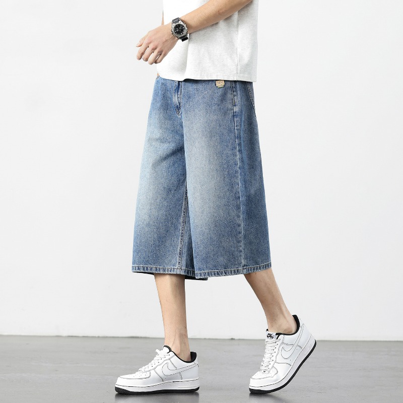 Amerikaanse vintage denim kort - Retro Vintage Korean Fashion recensie en prijs