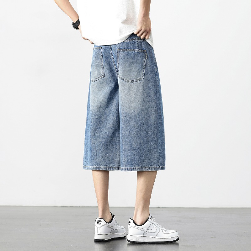 Amerikaanse vintage denim kort - Retro Vintage Korean Fashion recensie en prijs
