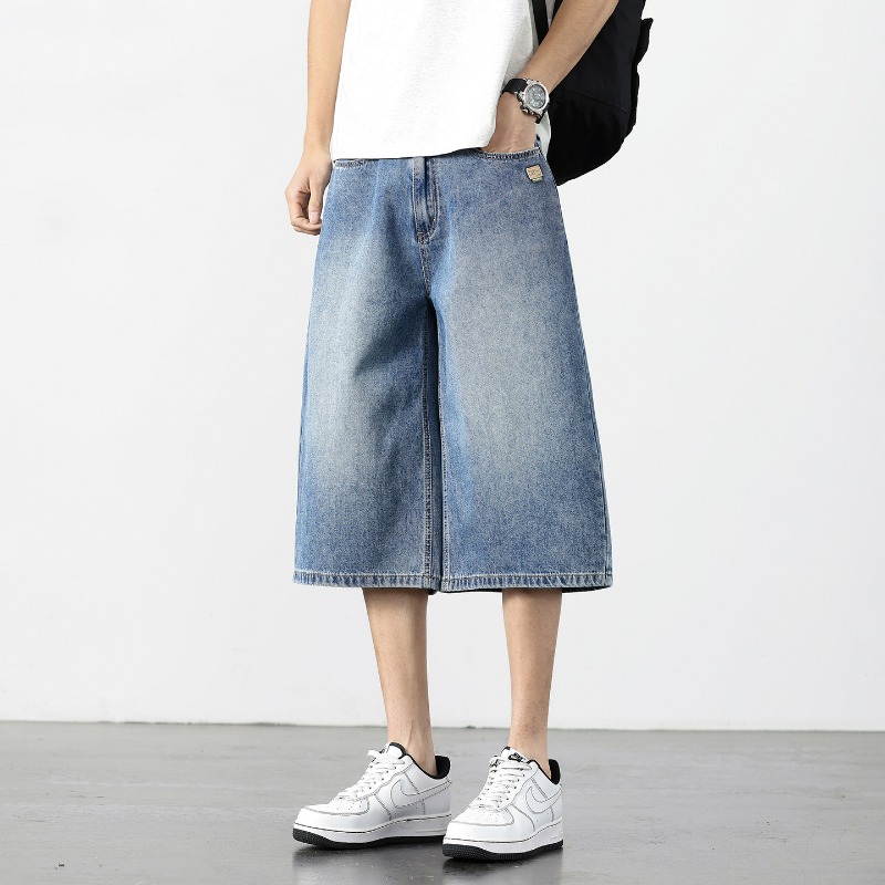 Amerikaanse vintage denim kort - Retro Vintage Korean Fashion recensie en prijs