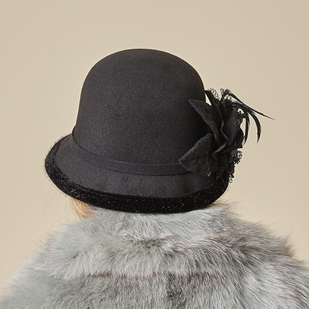 Dames elegante Britse stijl mo - Vintage Fashion Hats recensie en prijs