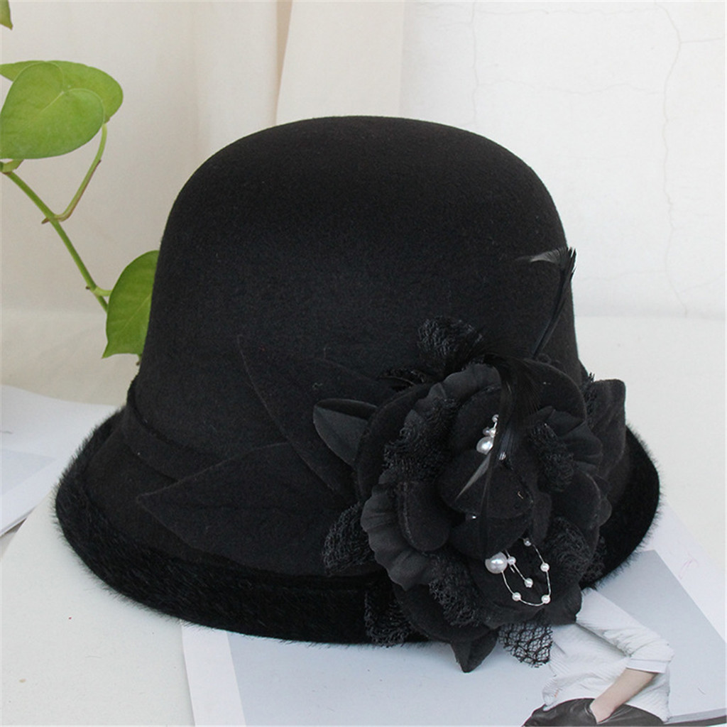 Dames elegante Britse stijl mo - Vintage Fashion Hats recensie en prijs