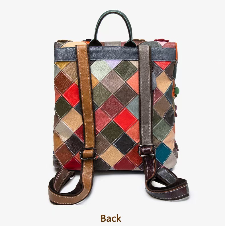 Vintage dames lederen rugzak b - Vintage Zipper recensie en prijs