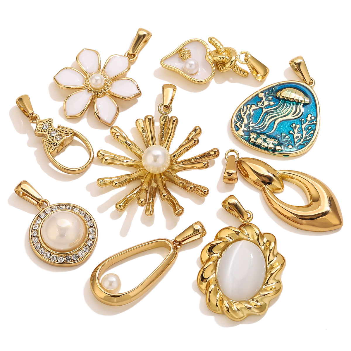 1 stuks 18K verguld roestvrijs - Vintage Fashion Jewelry Necklaces recensie en prijs