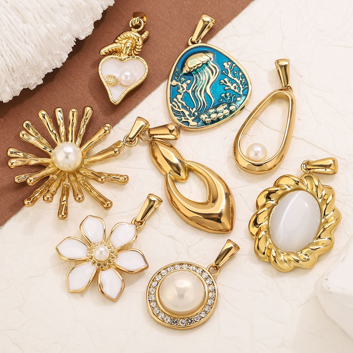 1 stuks 18K verguld roestvrijs - Vintage Fashion Jewelry Necklaces recensie en prijs