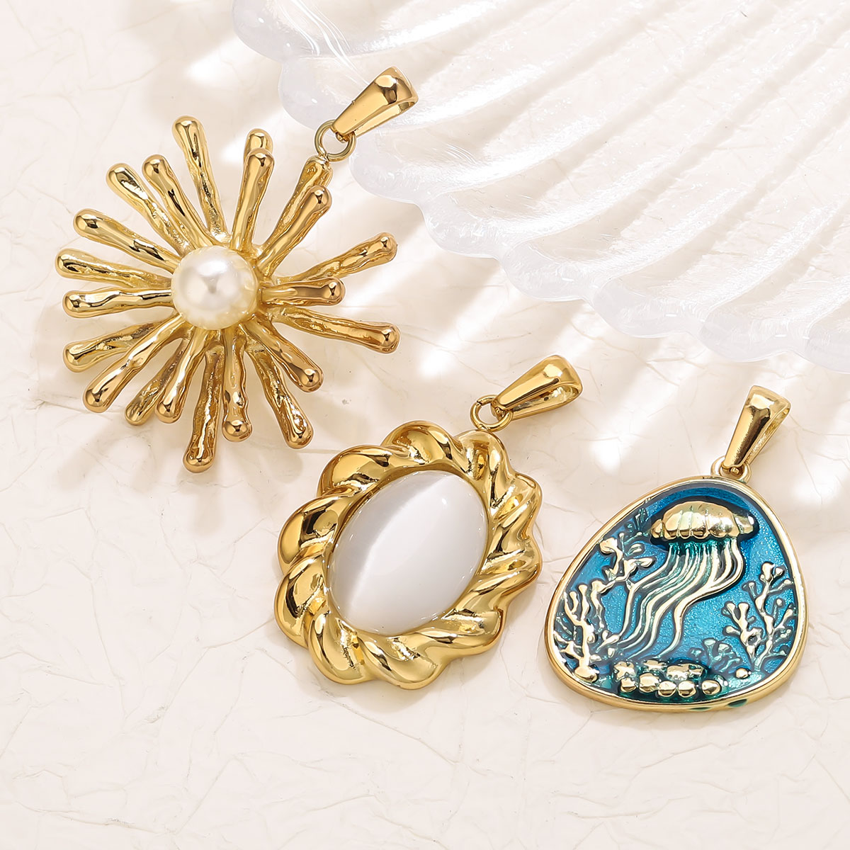 1 stuks 18K verguld roestvrijs - Vintage Fashion Jewelry Necklaces recensie en prijs