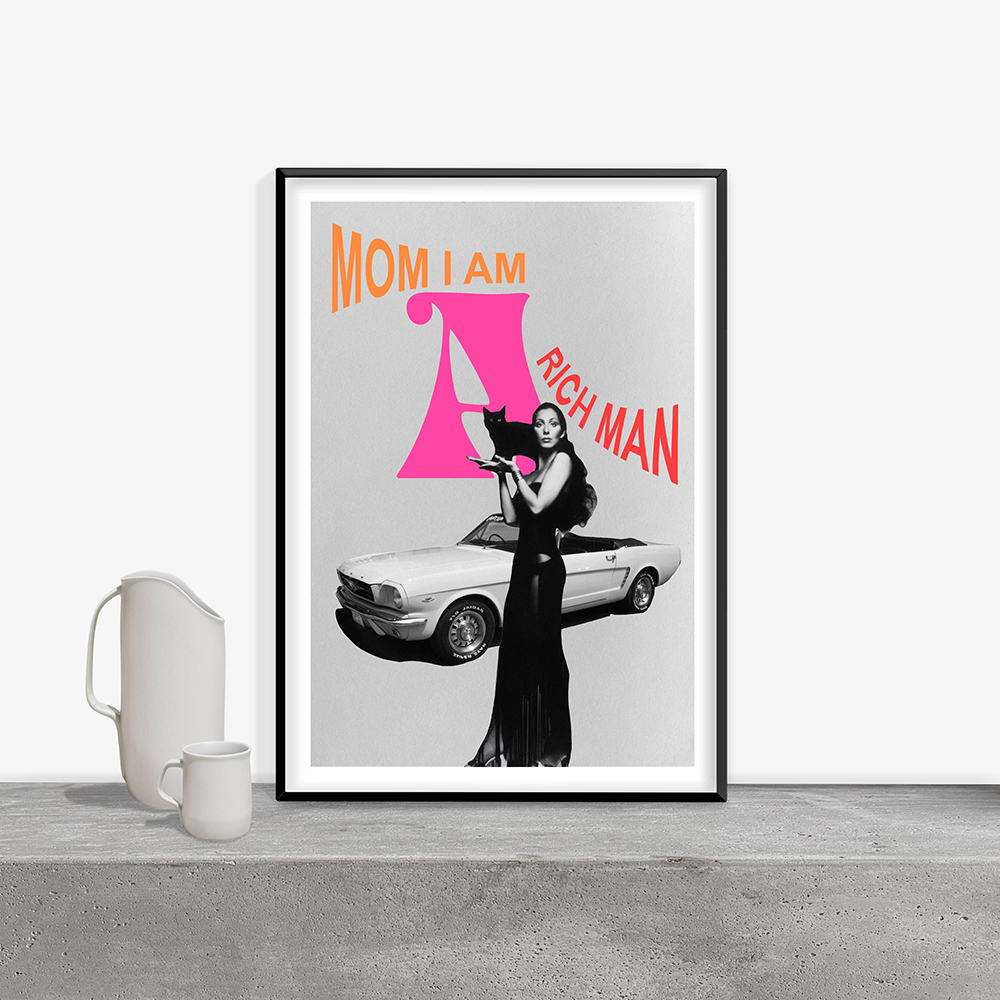 Mama Ik Ben Een Rijke Man Cita - Vintage Fashion Magazine Covers recensie en prijs