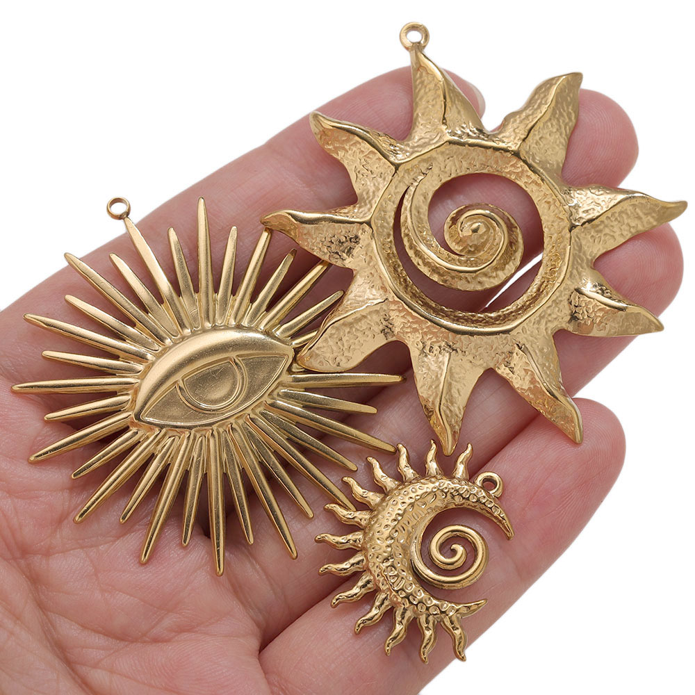 5 stuks PVD gouden bedels roes - Vintage Fashion Jewelry Necklaces recensie en prijs