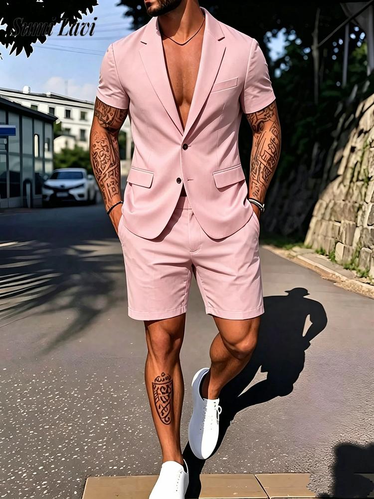 Casual heren effen kleur slank - Vintage Fashion Outfits Men recensie en prijs