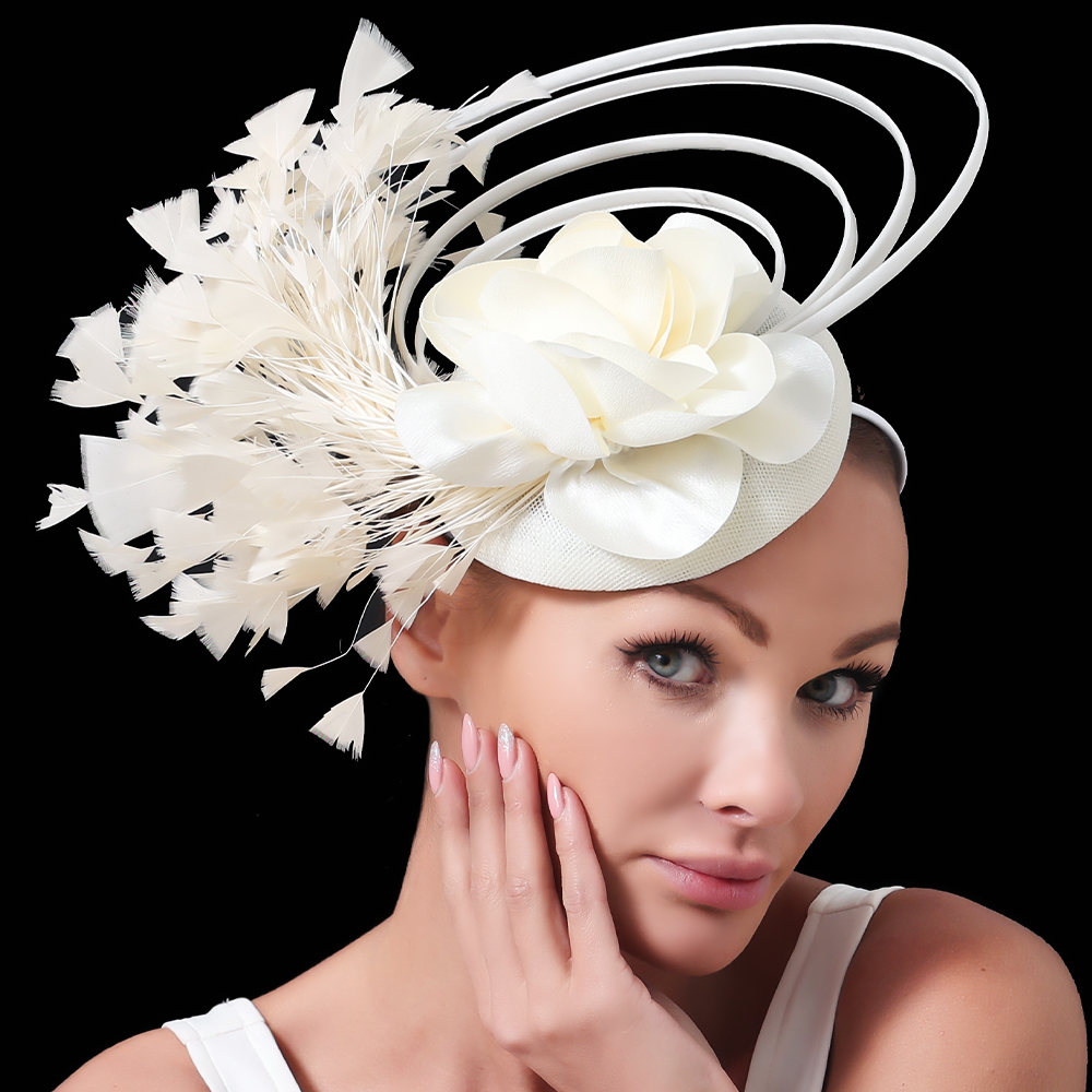 Schoonheid Roze Dames Evenemen - Vintage Fashion Hats recensie en prijs