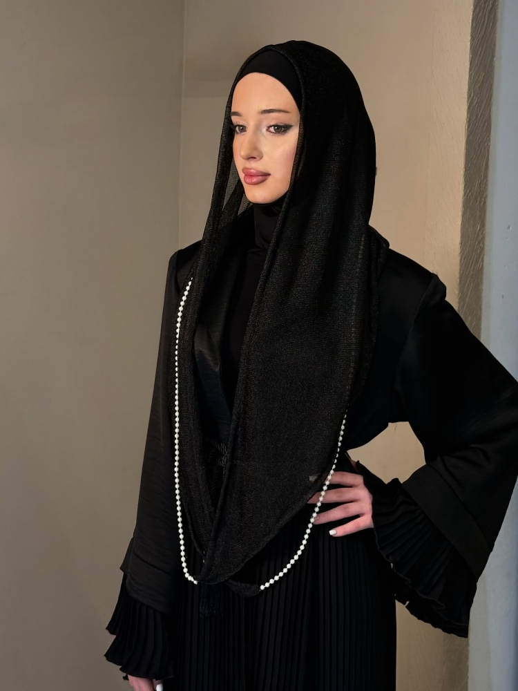 Nieuwe Dubai Hood Hijab Parelk - Vintage Fashion Hats recensie en prijs