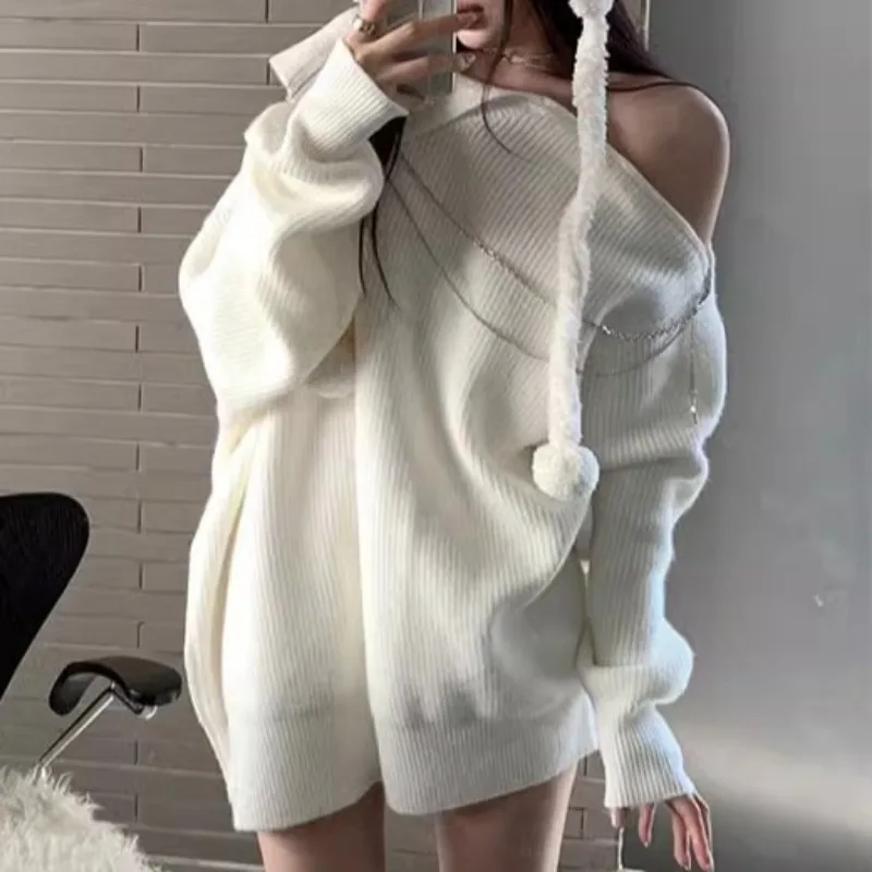 Y2k Lange Pullovers Kettingen  - Retro Vintage Korean Fashion recensie en prijs