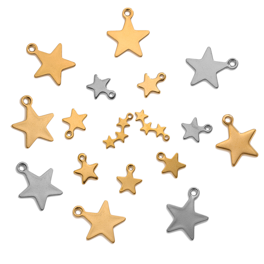 20 stks/partij Star Charms voo - Vintage Fashion Jewelry Necklaces recensie en prijs