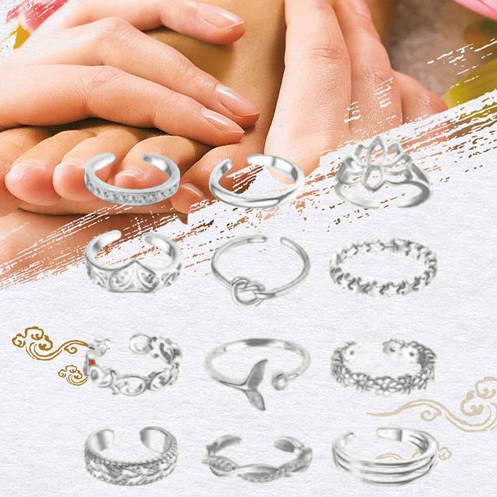 Alloy Strand Voetaccessoires L - Vintage Fashion Rings recensie en prijs