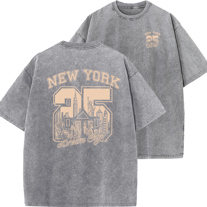New York City Grappige Print V - Vintage Fashion York recensie en prijs