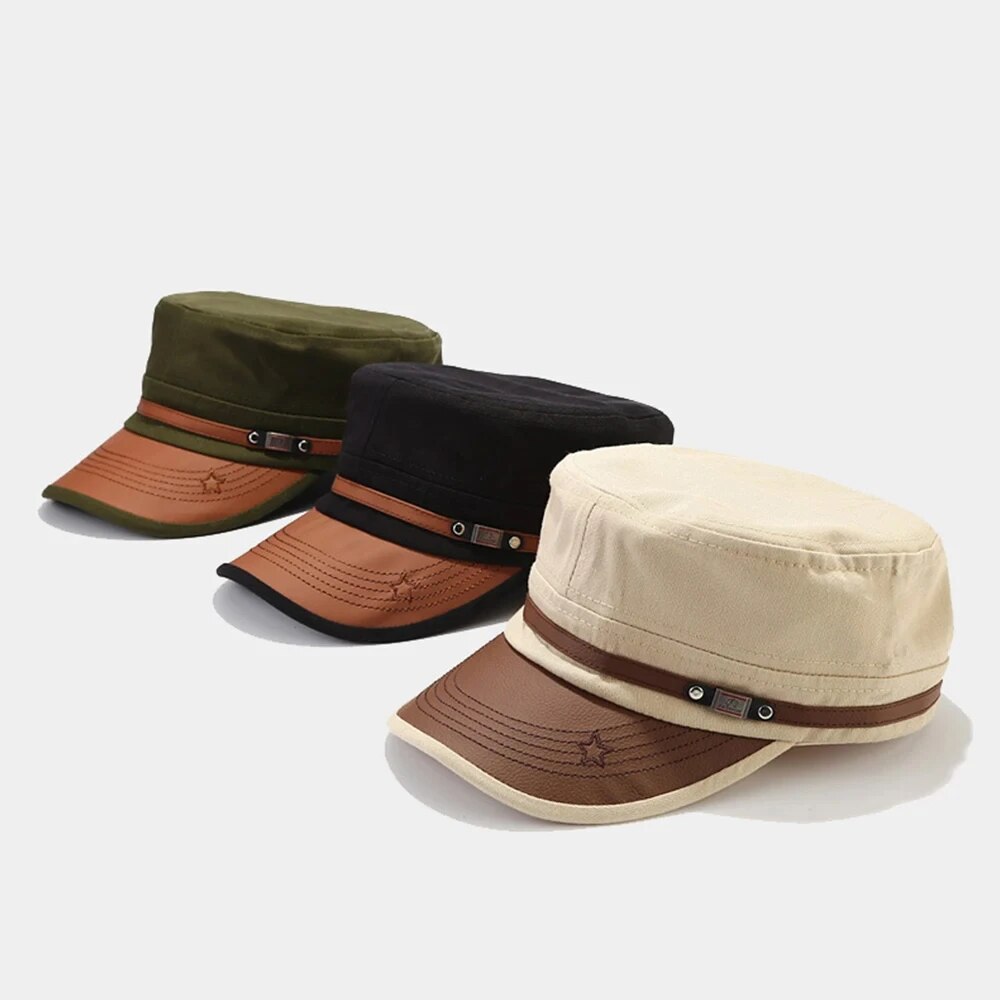 Casual Cadet Hat Man Flat Top  - Vintage Fashion Hats recensie en prijs