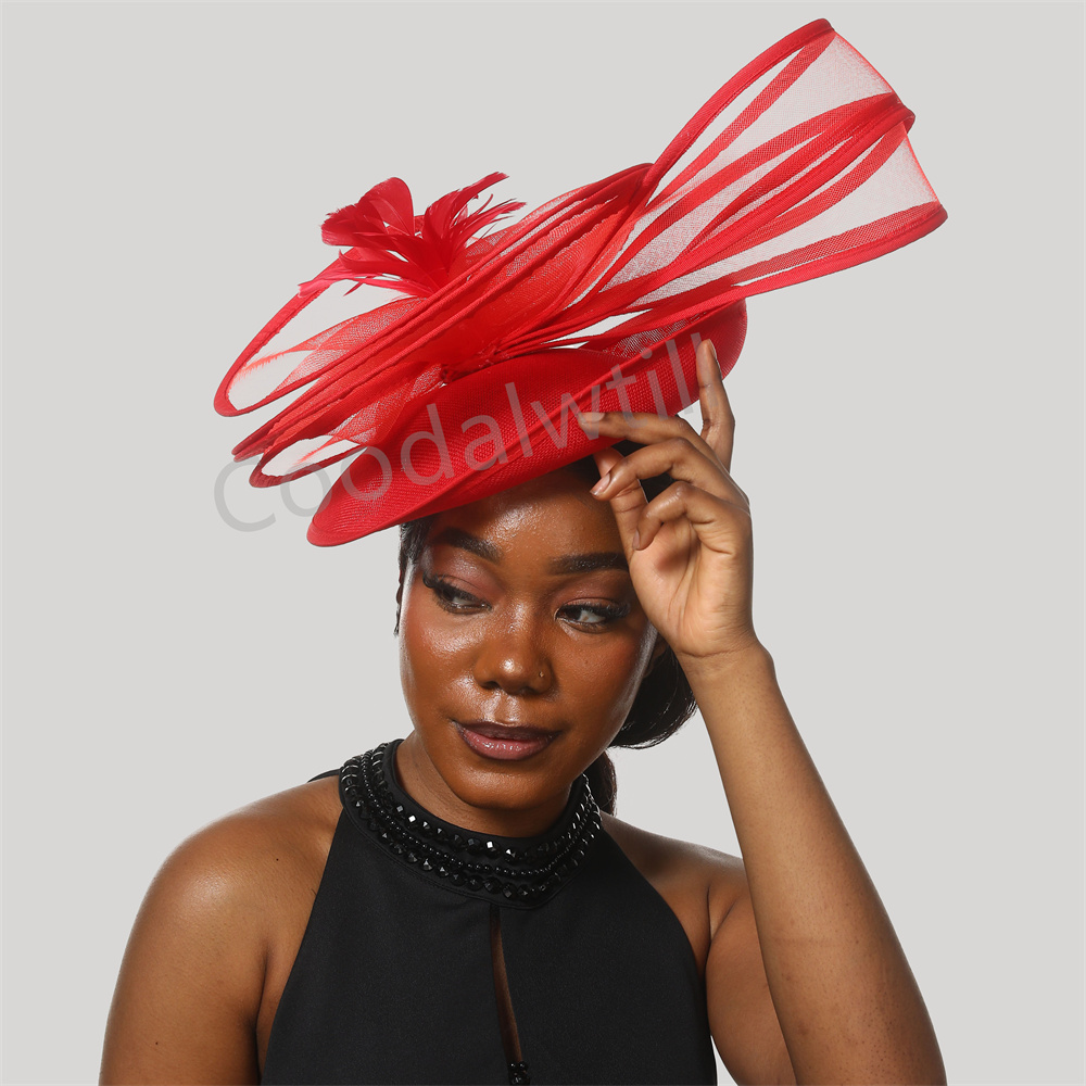 Veren Derby Hoed Bloem Fascina - Vintage Fashion Hats recensie en prijs