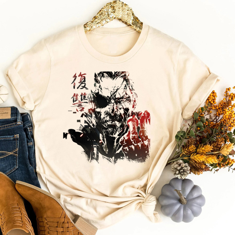 Metal Gear Solid t-shirt tiene - Retro Vintage Korean Fashion recensie en prijs