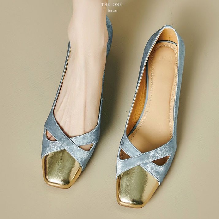 Franse elegante pumps met vier - Vintage Slip Dress recensie en prijs