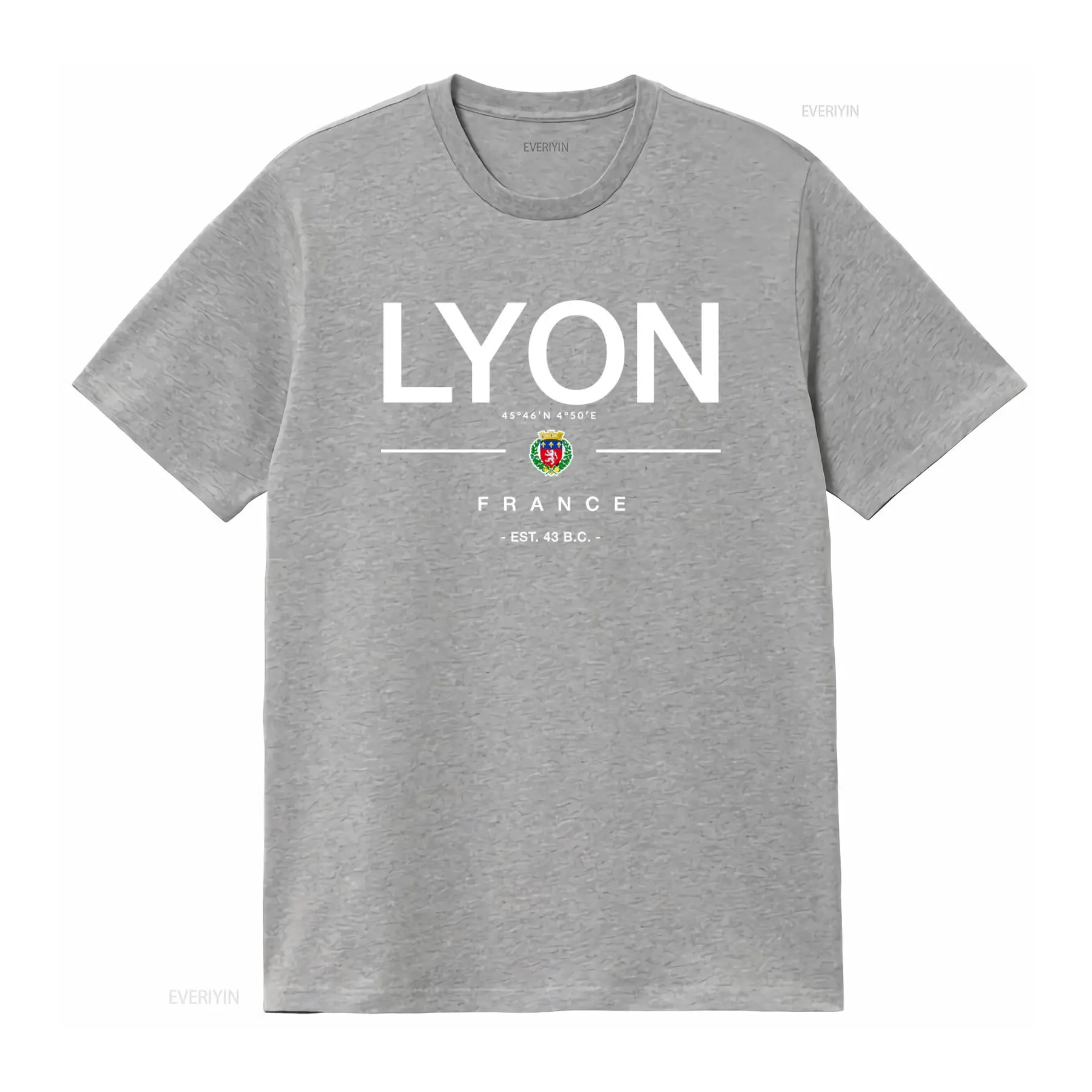 Lyon Frankrijk T-shirt Vakanti - French Vintage Fashion recensie en prijs