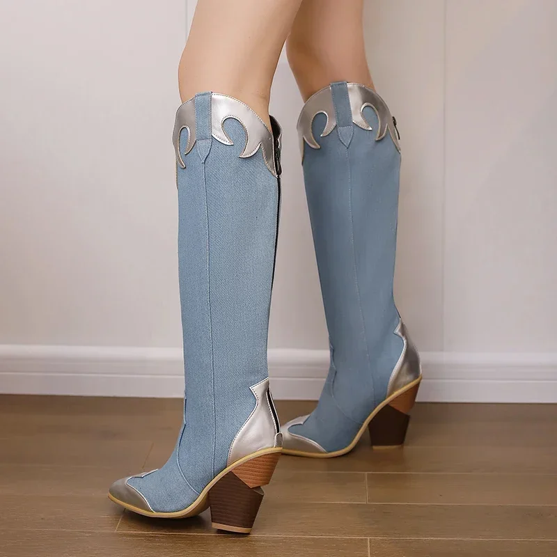 Big Size Westerse Vrouwen Knie - Vintage Zipper recensie en prijs