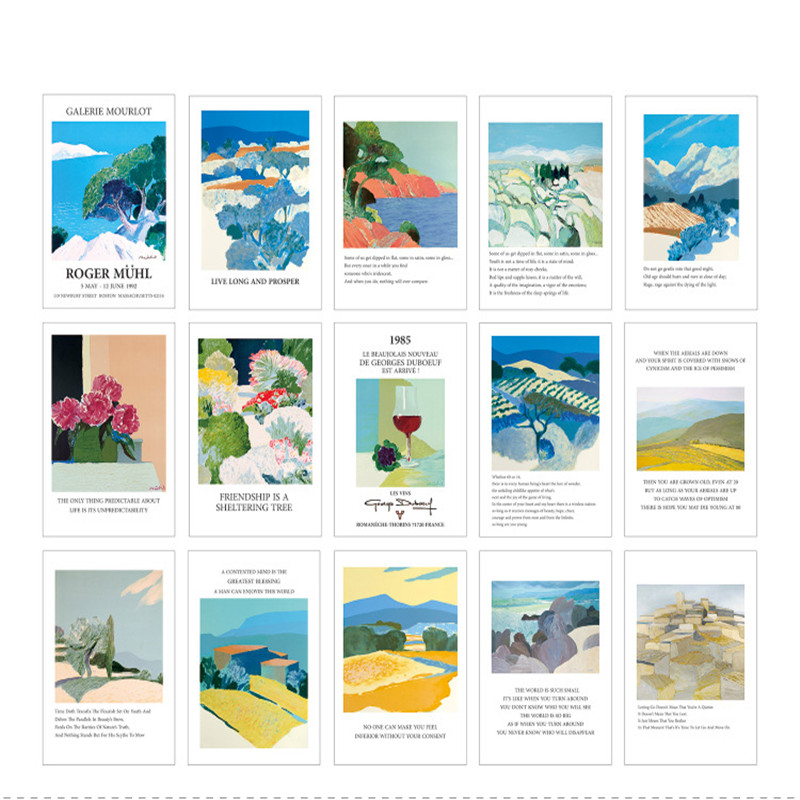 15 vellen vintage ansichtkaart - Vintage Fashion Magazine Covers recensie en prijs
