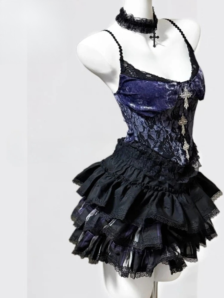Zomer Sexy Retro Tweedelige Vr - Retro Vintage Korean Fashion recensie en prijs