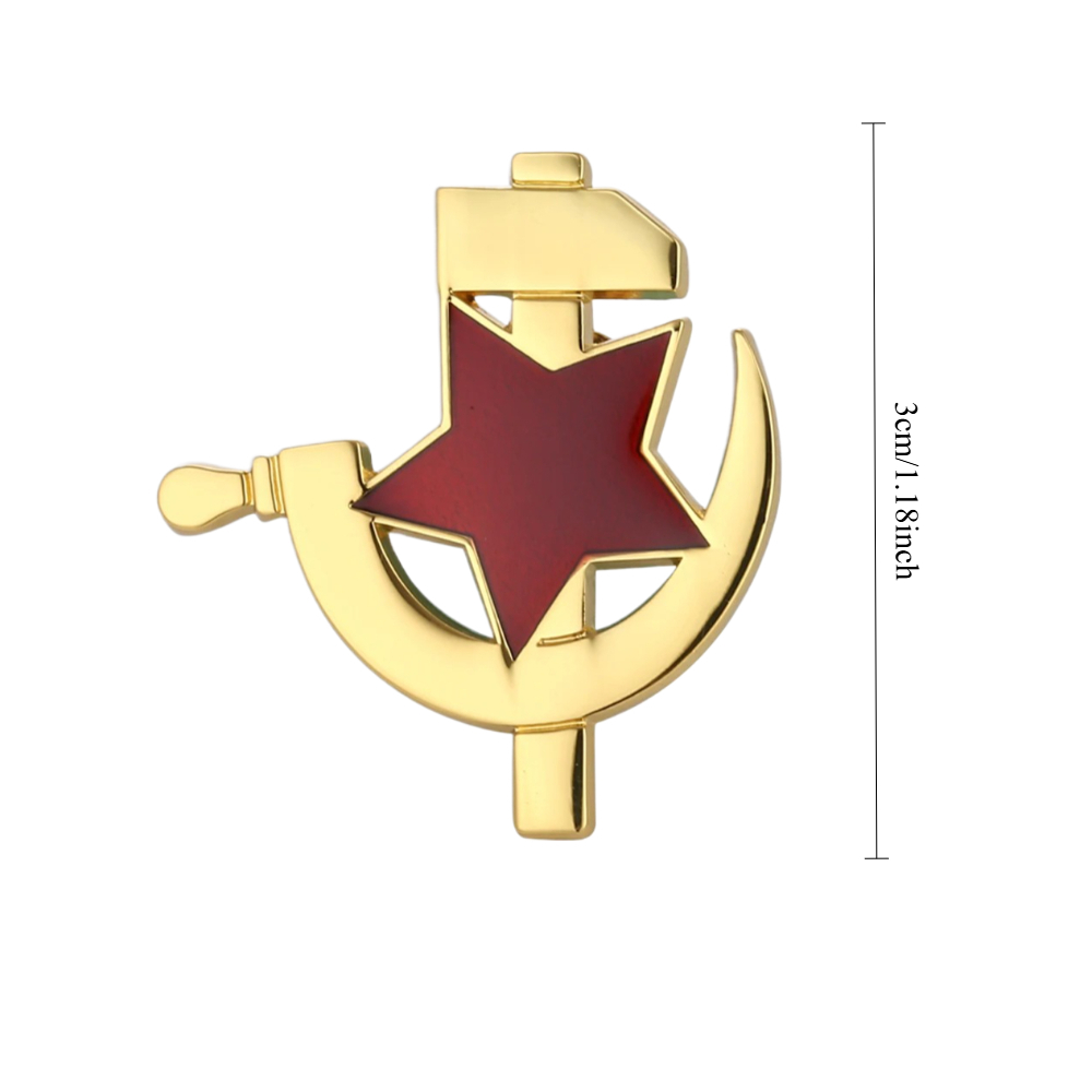 1pc Vintage Sovjet-badge - Ham - Vintage Fashion Eras recensie en prijs